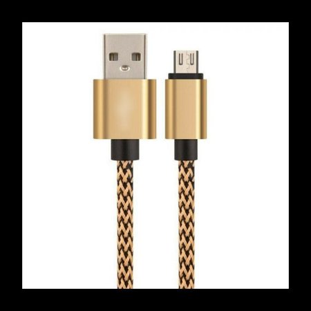 SANOXY 1M / 3FT Micro USB Fast Charger Data Sync Cable Cord Gold SANOXY-CABLE17